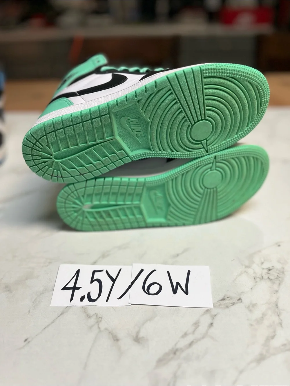 Nike Kids Air Jordan 1 High OG - Mint Green/Black/White